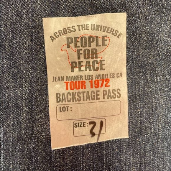 New People4Peace New Low Rise Boot Cut Size 31 - Picture 4 of 13